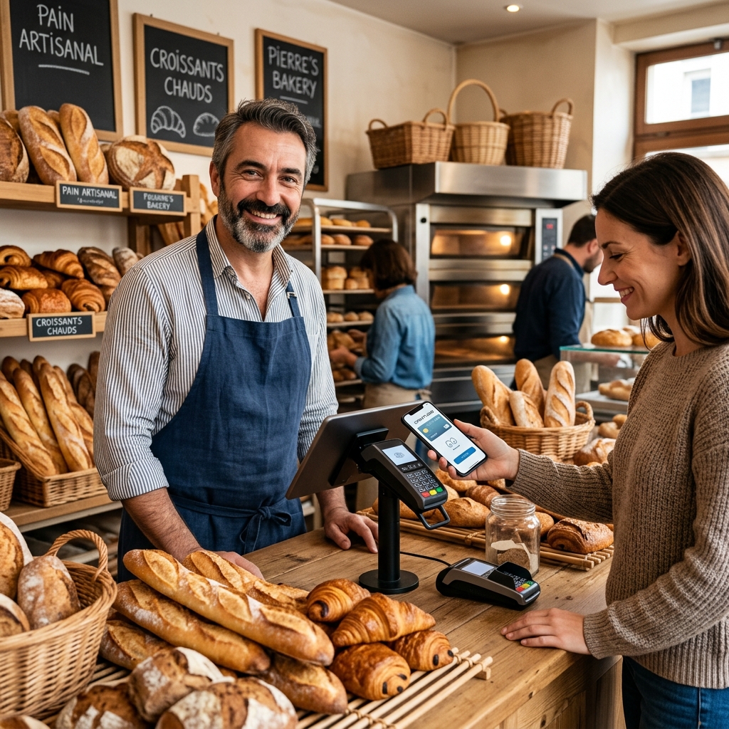 Boulangerie background