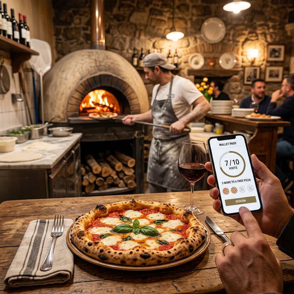 Pizzeria background